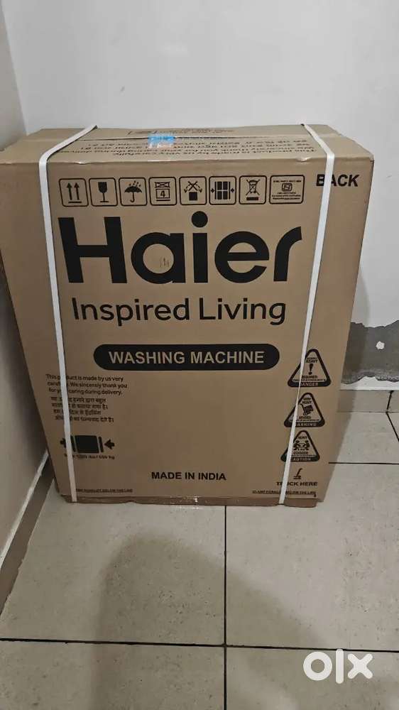 Haier washing machine brand new seal pack