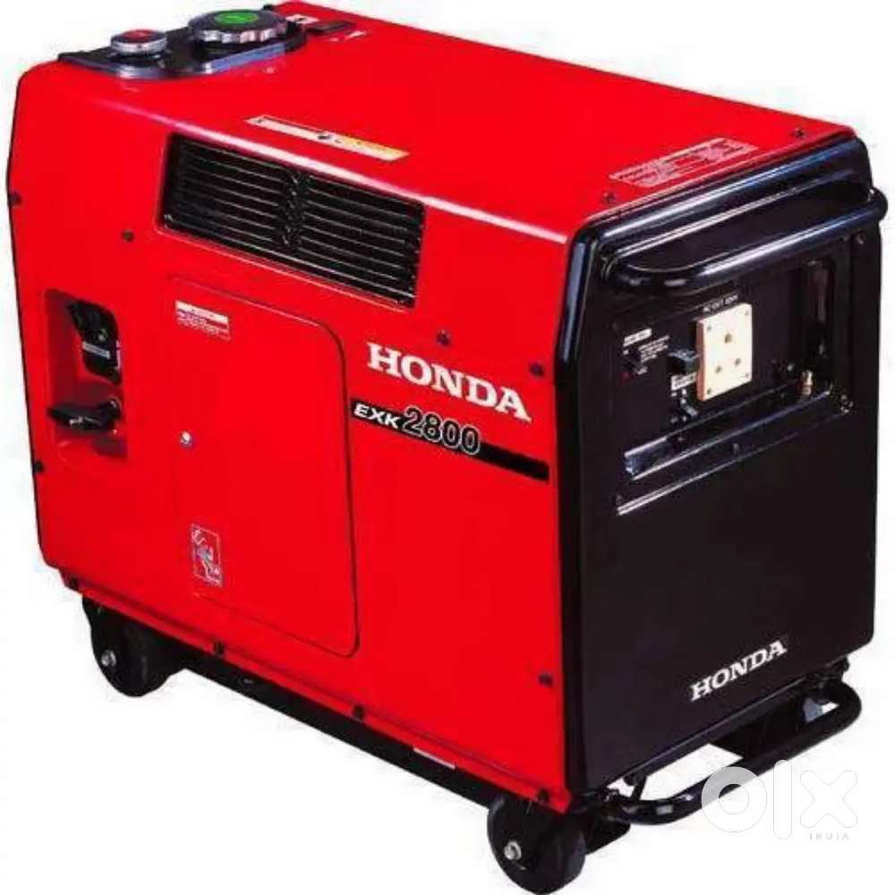Honda 2.1 kVA  used portable genertaor and juicer staine steel table