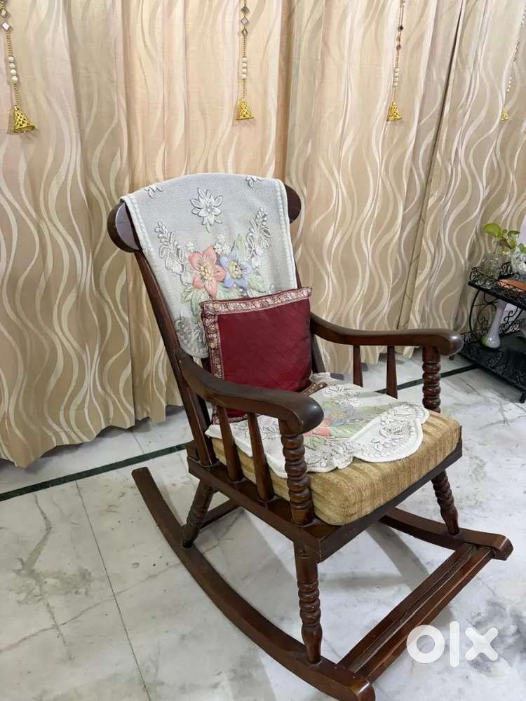 Teak wood Rocking Chair