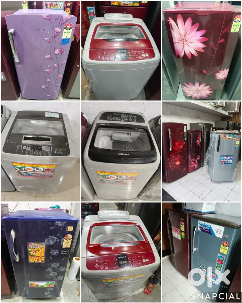 5 YEAR WARRANTY _FREE DELIVERY_ LESS USED FRIDGE