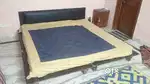 Bed, Folding charpai 2, Table, office chair