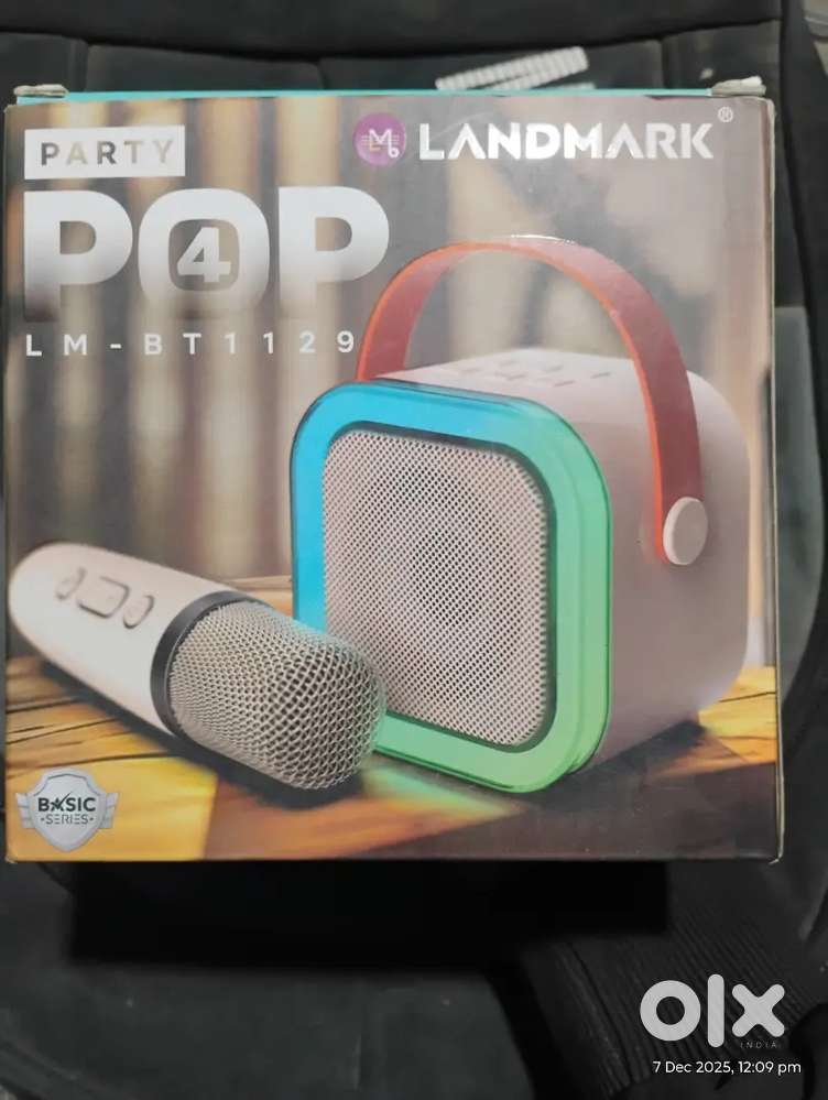LM PARTY POP 4 (LAND MARK) SOUND BOX  with smart mic