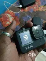 Gopro 9 Hero Mint condition with Mic adapter and Cause  2 Batteries