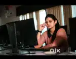 office receptionist cum assistant young girl fresher welcome
