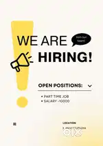 Part time job