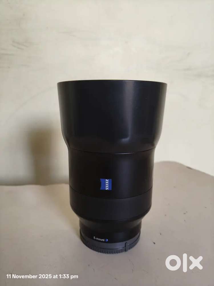 Ziess 85mm 1.8 sony e mount lence