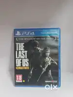 PS4 DISC  The Last of us1 remastered Good condition no scratches