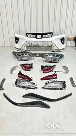 Fortuner LEGENDER KIT head lamps tail lamp front legendr bumper DRL