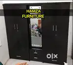 HAMZA FURNITURE NEW DESIGNER STYLISH PARTICLE WOOD 5DOOR WARDROBE6BY6
