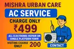 AC repair and AC service only 499Rs