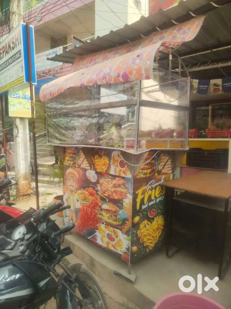 Tea stall stell body