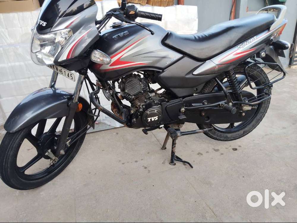 TVS sports new bike excelint condition 2021 model