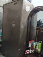 Double bed, Iron Almirah & Dressing Tablel
