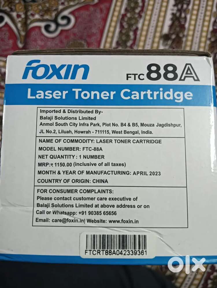 CARTRIGE Original 03 pc