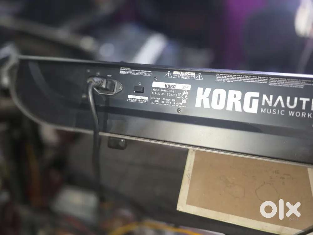 Korg nautilus AT Soundcraft mixer, Akai mpc key37 mpc touch, shs300W