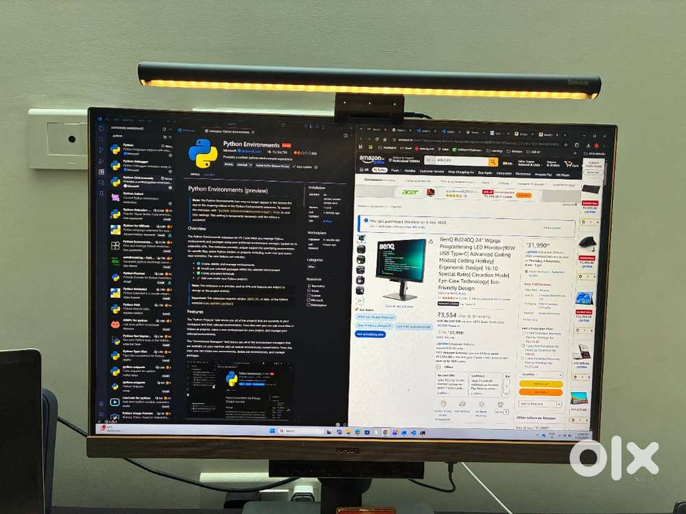 BenQ Rd240Q 24 Wqxga Programming LED Monitor