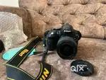 Nikon D5300 with lens 18-55 and 70-300