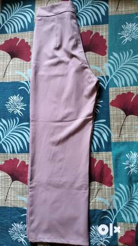 Selling my trousers in light pink colour Size:28,very less used, Almost new