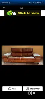 Sofa set with condition