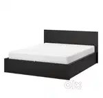 Wooden double bed on rent