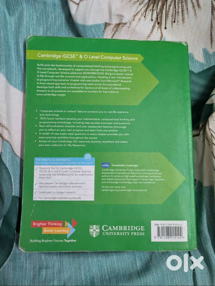 Computer science book from igcse