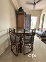 Cane Chairs and round table