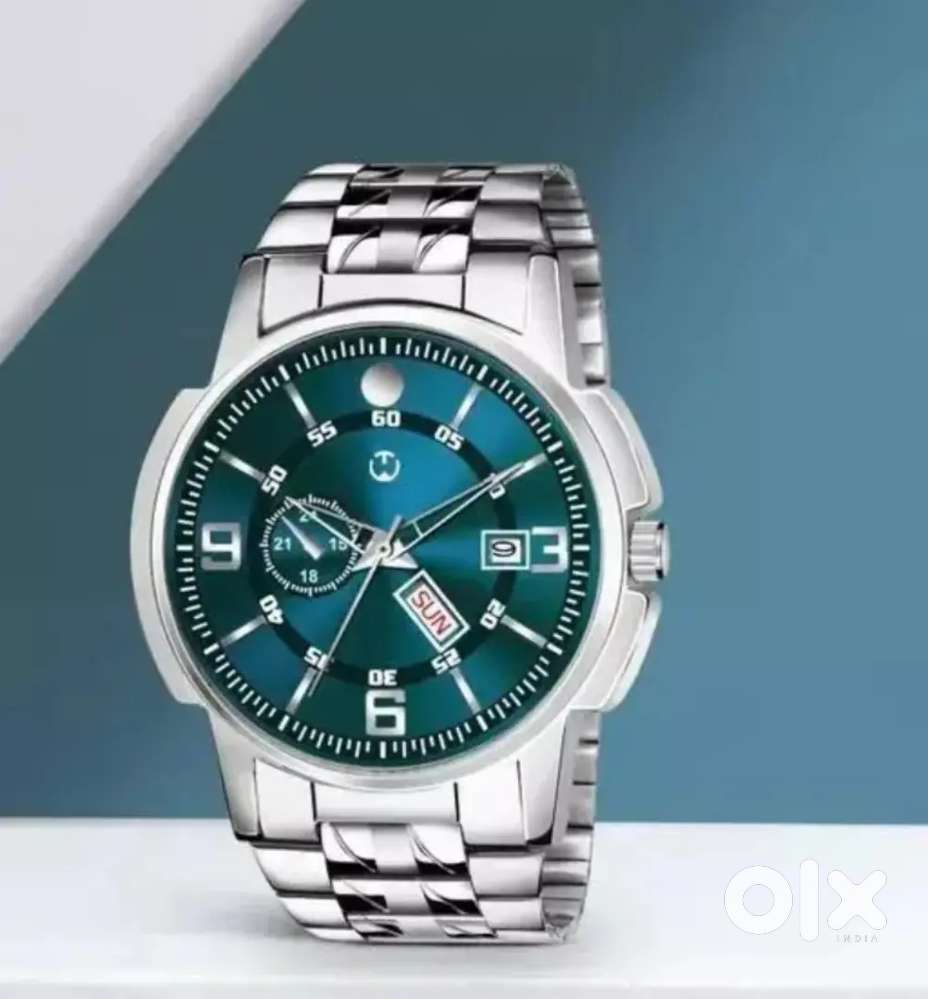 Green stylish watch