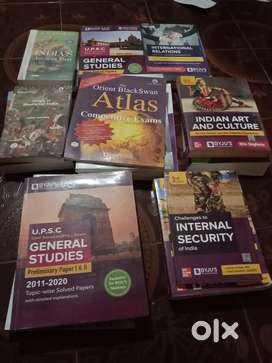 NEW UPSC BOOKS (18 BOOKS)