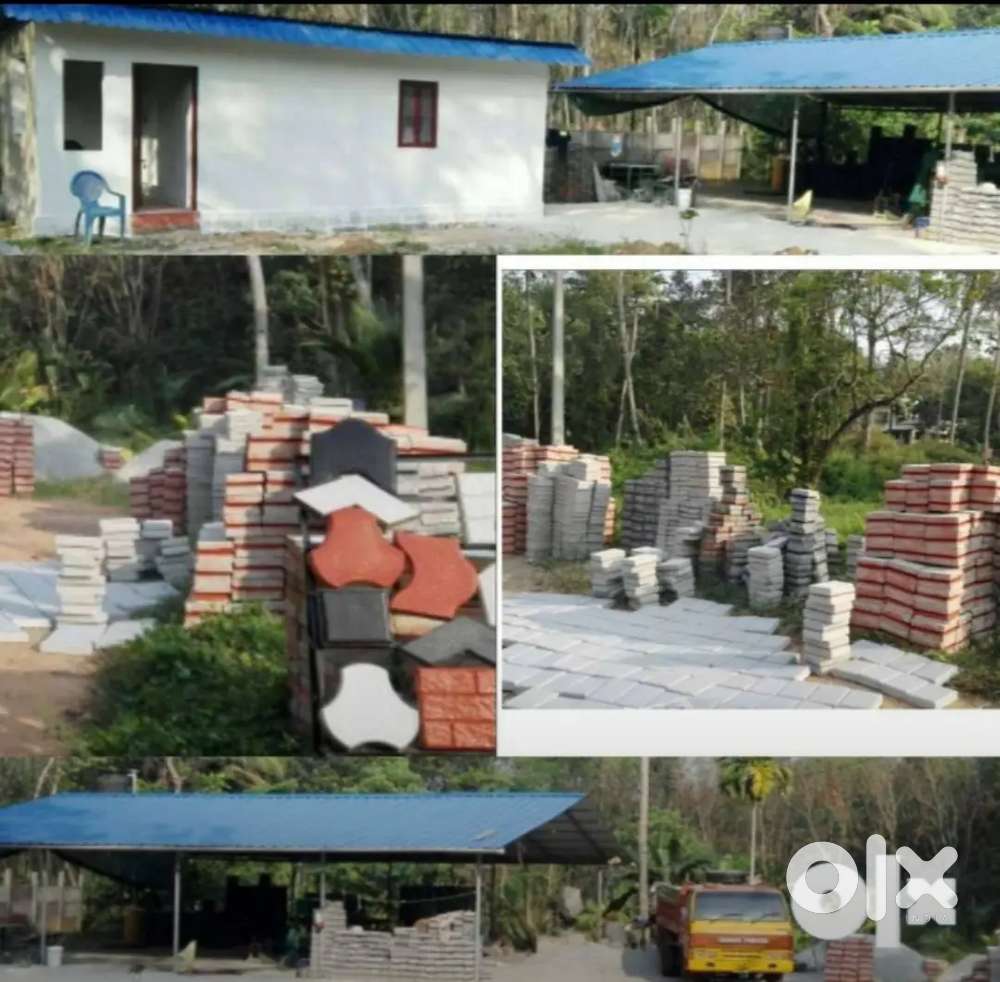 Kollam Rent industry Interlock floor tiles and concrete bricks