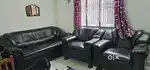 Black colour Sofa Set