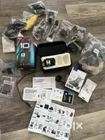 GoPro HERO 10 Black Action Camera with Extra Accessories + 64GB