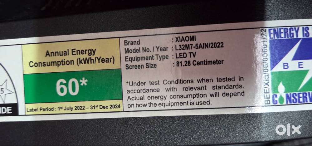 Xiaomi LED Tv 32 inch (Model-L32M7-5AIN