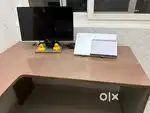 Laptop table with premium acrylic finish