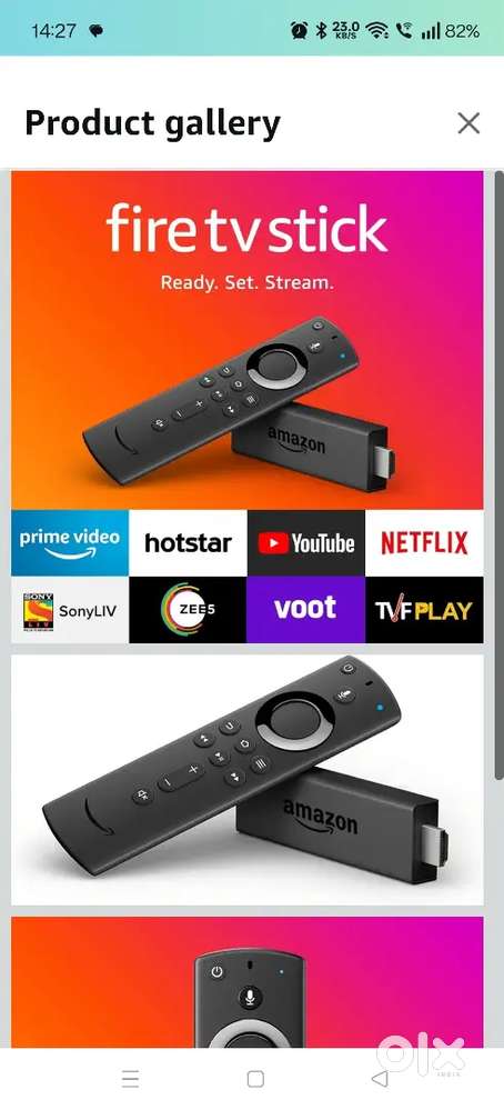 Fire tv stick 2 nd gen - used