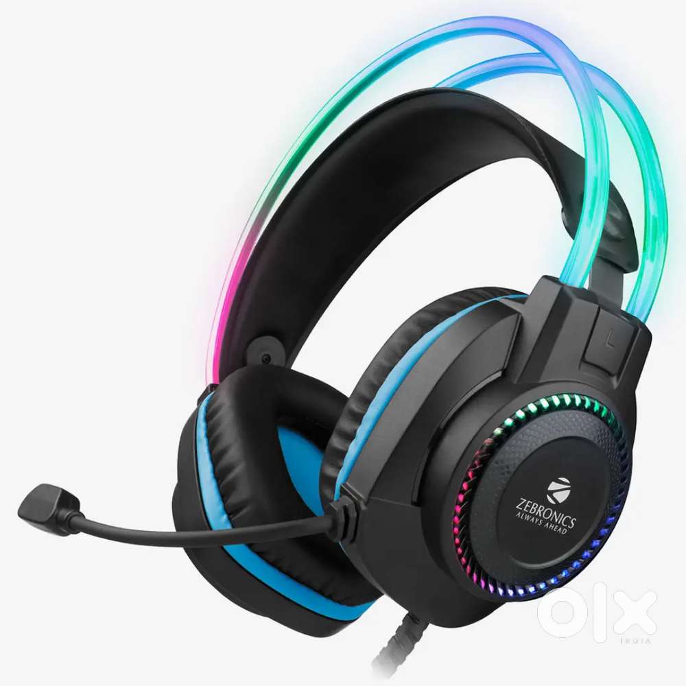 1x Zebronics jet pto wired gaming headphones