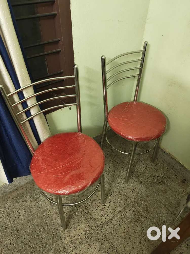2 light weight Steel Chairs