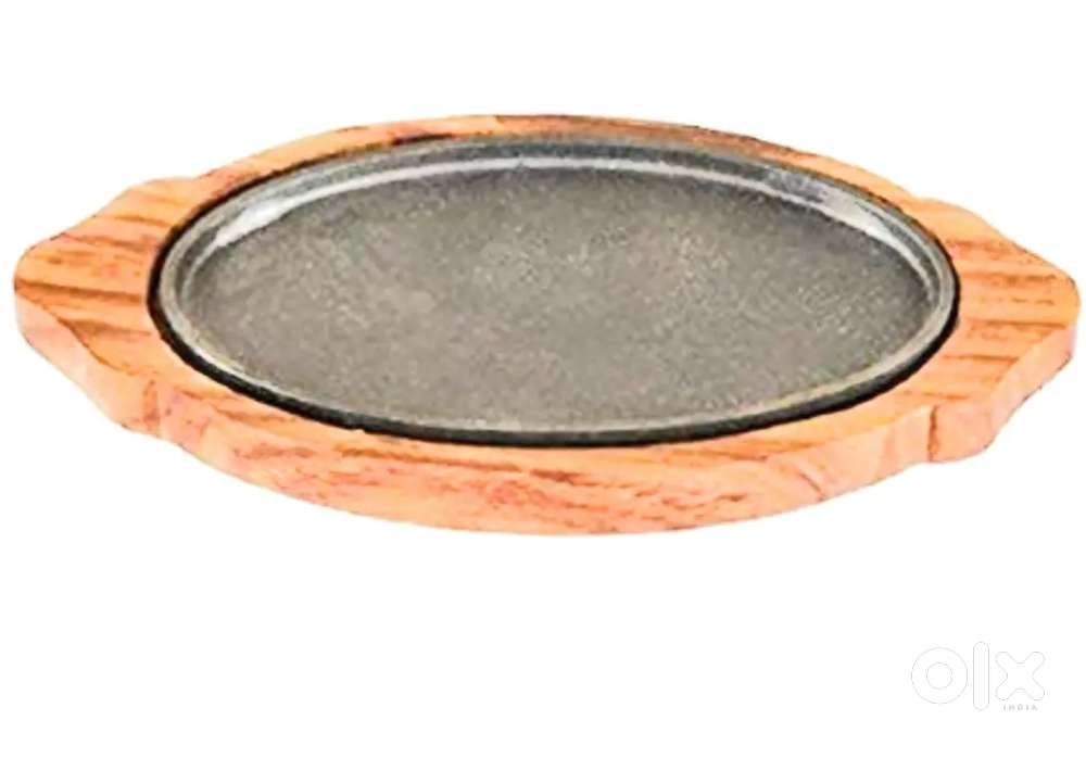 Wooden sizzler plate