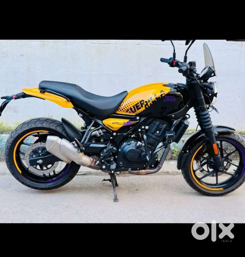 Top Model - Royal Enfield Guerilla 450 – May 2025  1,700 KM  2nd Owner