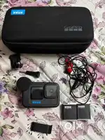 GoPro Hero 10 with Media Mod,Extra Battery,Mic….