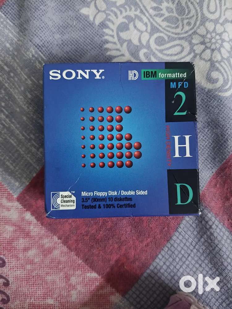 Sony micro floppy disk/double sided