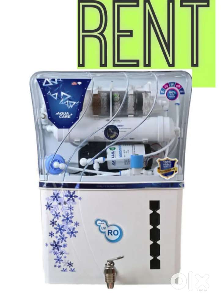 Water purifier available on rent