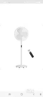 Pedestal fan not used