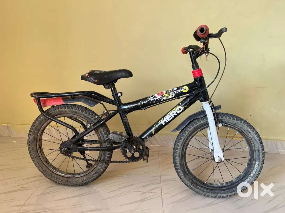 Two kids cycle BSA and HERO