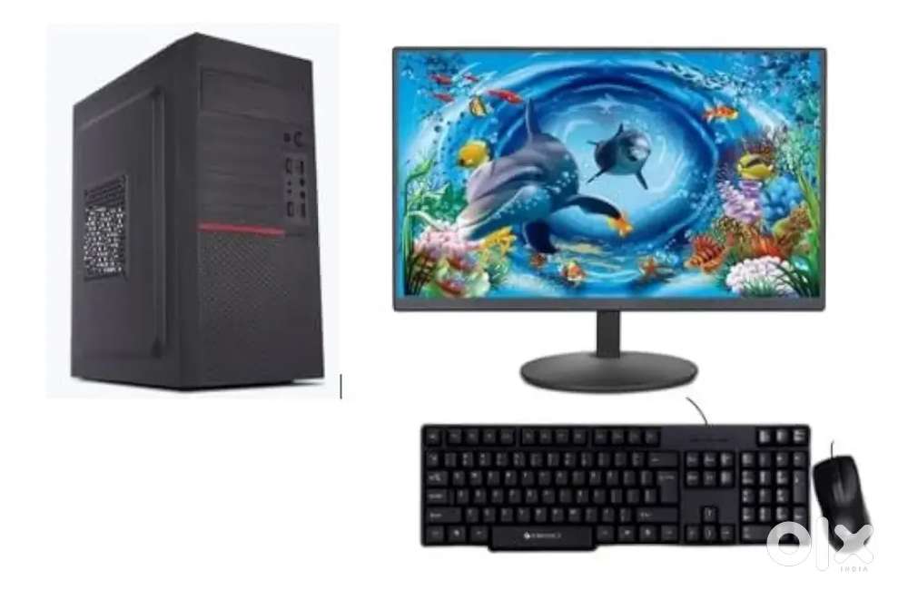Desktop PC with Core i3-4th gen, 8GB RAM, 250 GB SSD, 19 LED Screen