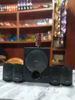 Home theatre woofer spikar