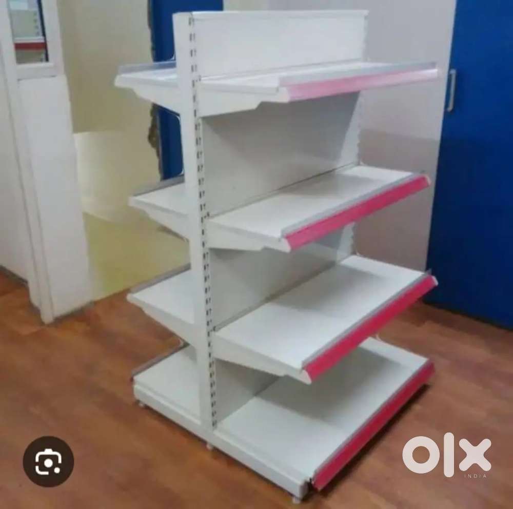 Medical rack pharmacy rack stationary rack gym rack cosmetics rack old
