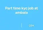 Part time kyc job at ambala