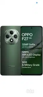 Oppo f 27 5g  8+4 + 128