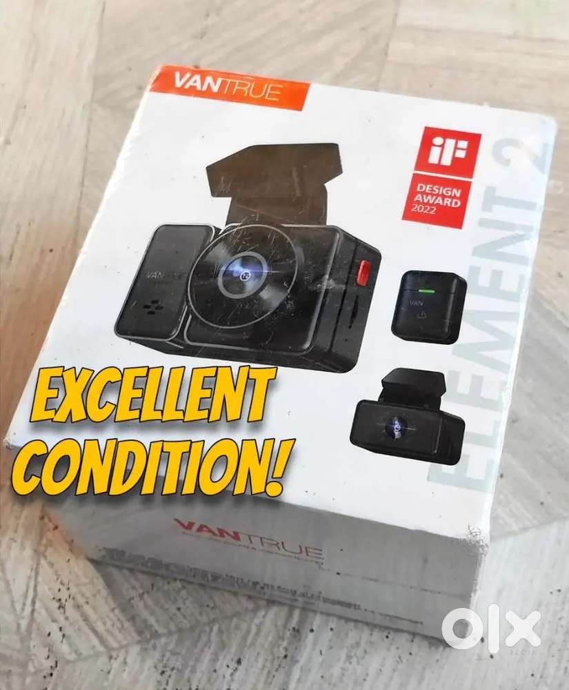 NEW Dual Camera DASHCAM: EXCELLENT CONDITION!