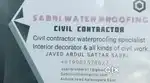 Sabri waterproofing specially ..